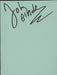 John Etheridge Page From An Autograph Book UK memorabilia AUTOGRAPH