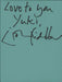 John Fiddler Page From An Autograph Book UK memorabilia AUTOGRAPH