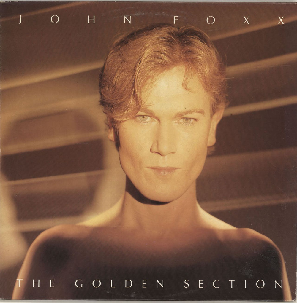 John Foxx The Golden Section - EX UK vinyl LP album (LP record) V2233