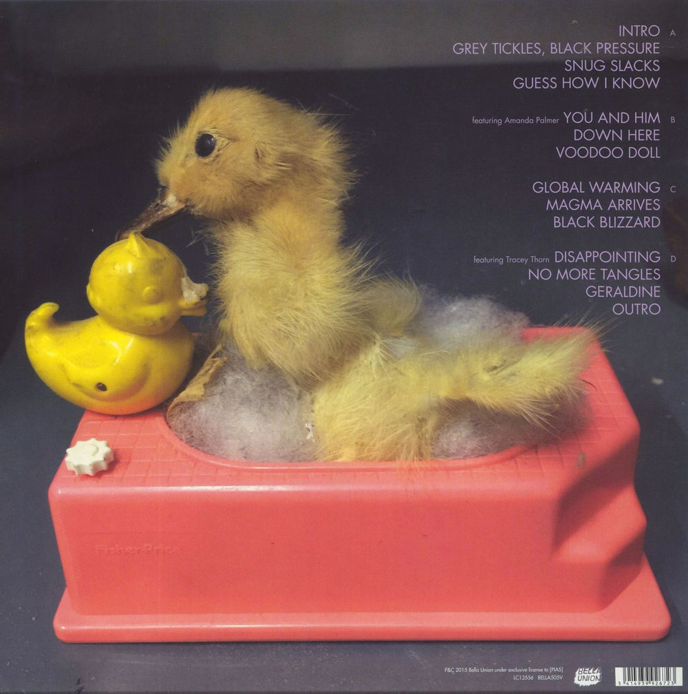 John Grant Grey Tickles, Black Pressure - White Vinyl UK 2-LP vinyl record set (Double LP Album)