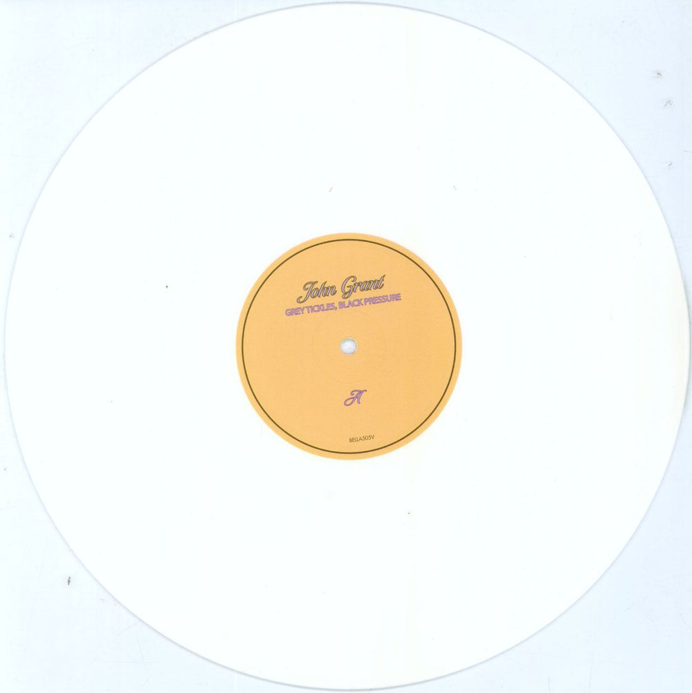 John Grant Grey Tickles, Black Pressure - White Vinyl UK 2-LP vinyl record set (Double LP Album) JZ22LGR799831