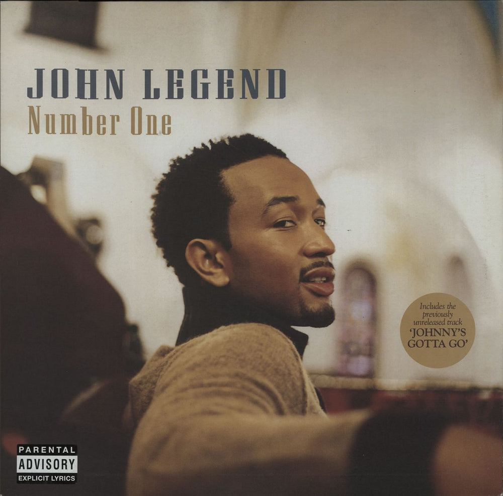 John Legend Number One UK 12" vinyl single (12 inch record / Maxi-single) 82876724531