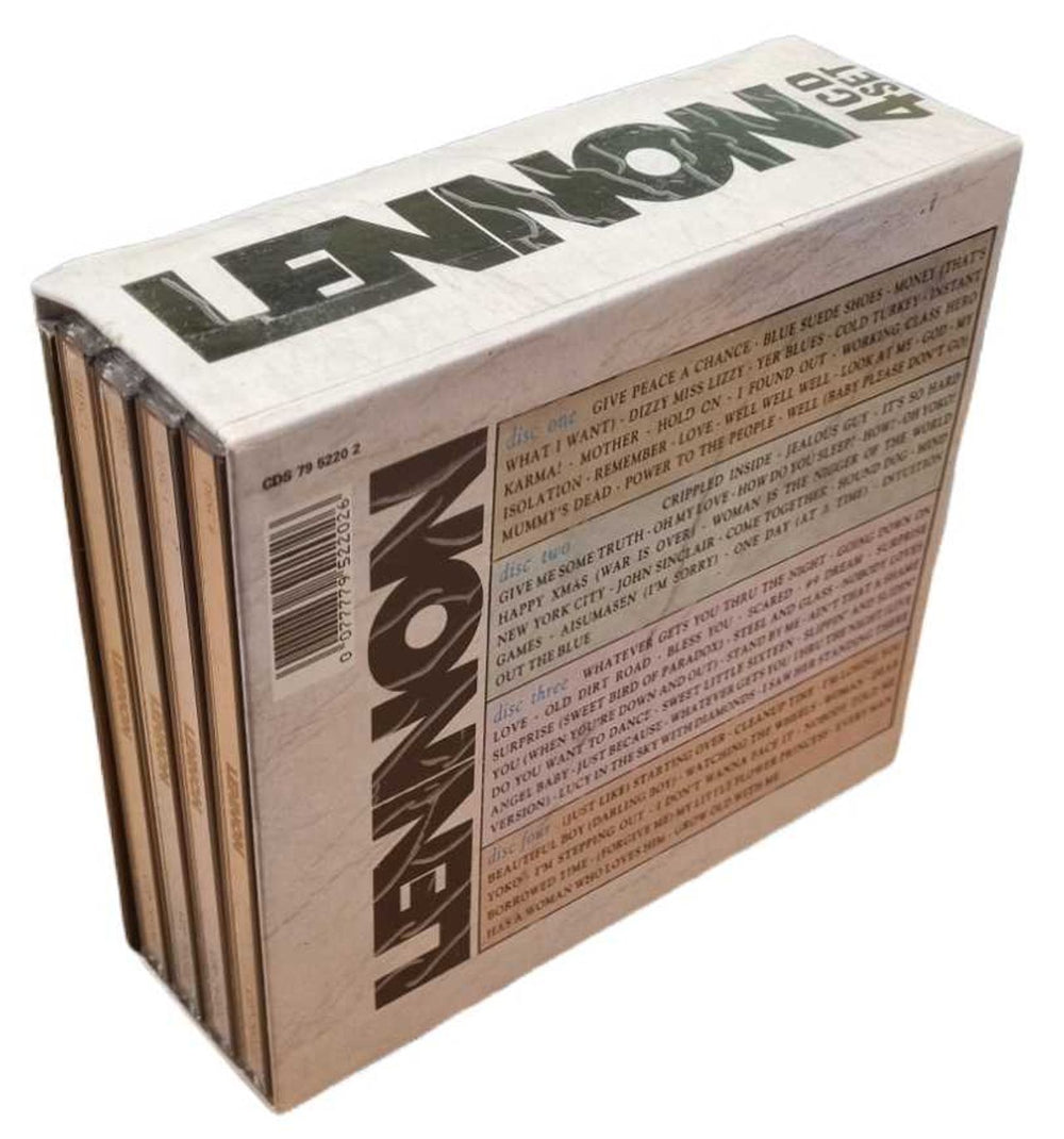 John Lennon Lennon German 4-CD album set 077779522026