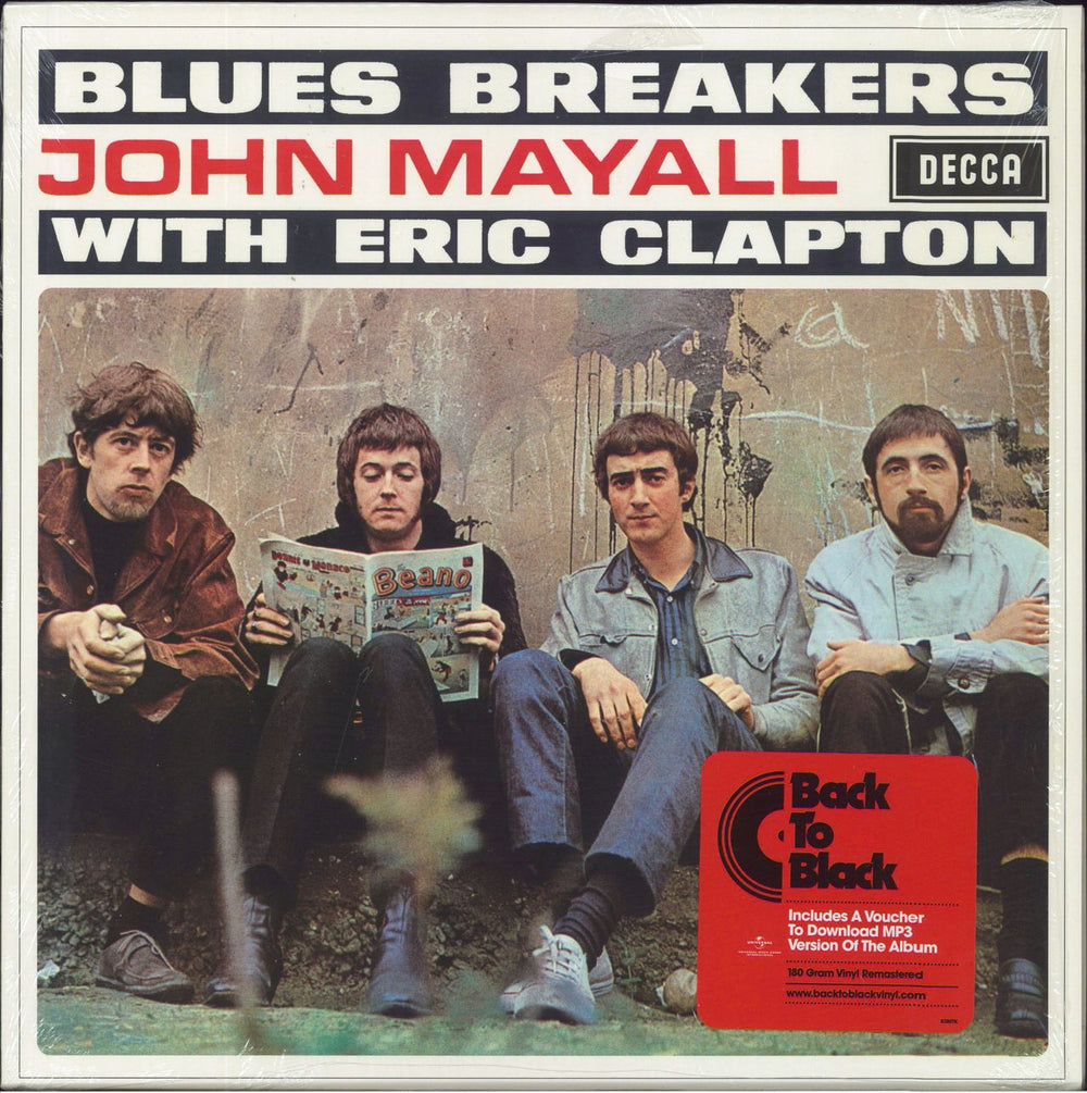 John Mayall Blues Breakers - 180gm Vinyl UK vinyl LP album (LP record) 8000861