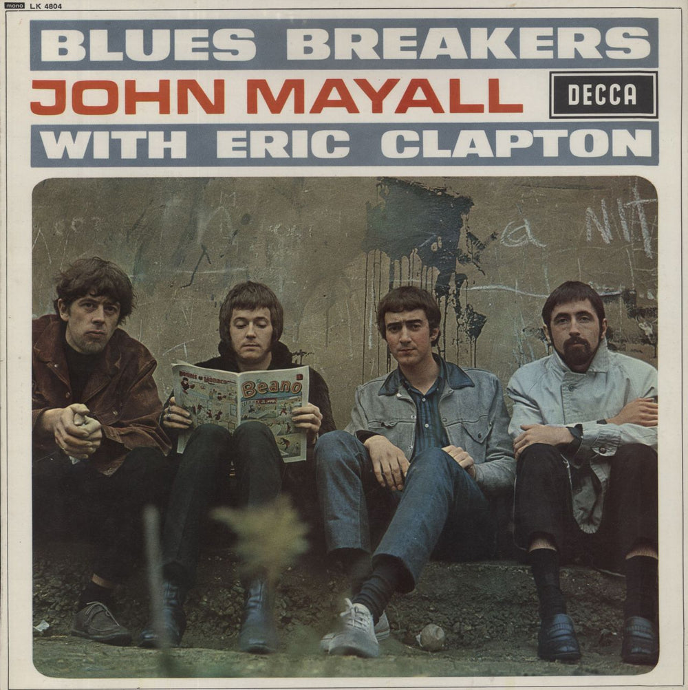 John Mayall Blues Breakers - 1st (A) UK vinyl LP album (LP record) LK4804