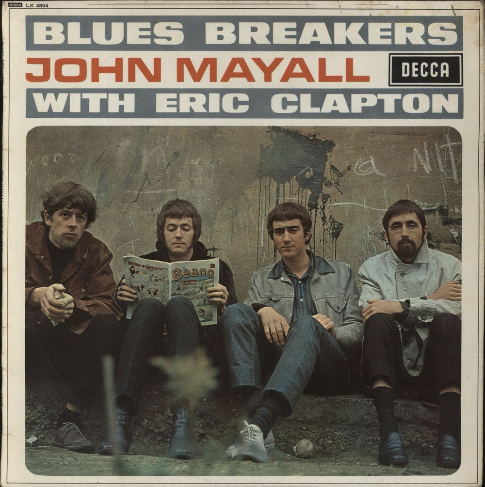 John Mayall Blues Breakers - 1st (B) - VG UK vinyl LP album (LP record) LK4804