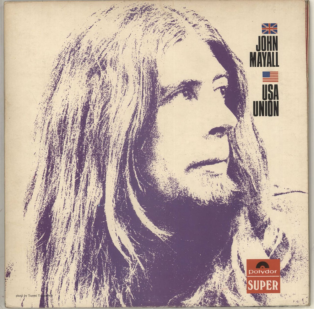 John Mayall USA Union - EX UK vinyl LP album (LP record) 2425020