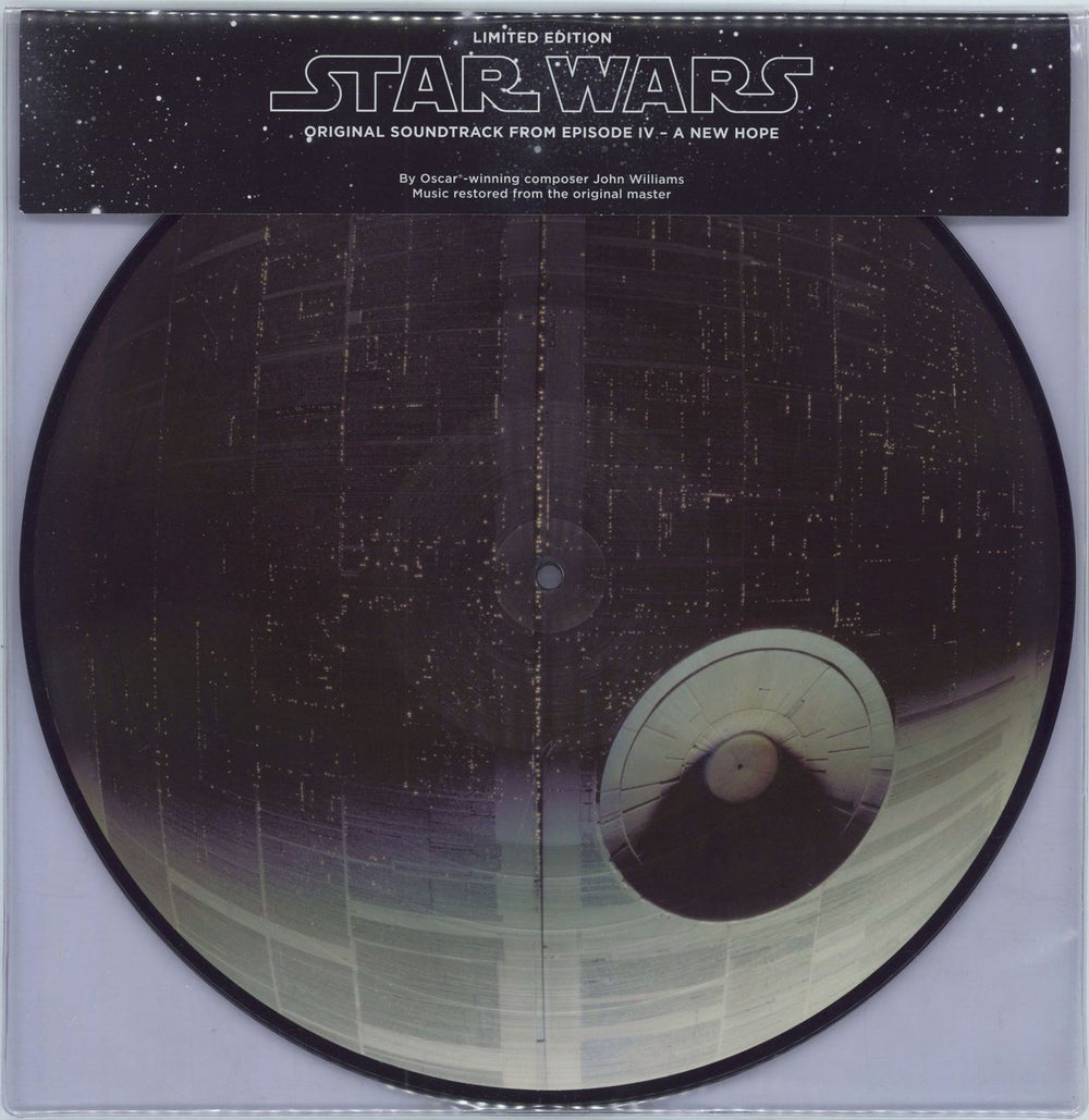 John Williams (Composer) Star Wars: Episode IV - A New Hope - Double Picture Disc UK picture disc LP (vinyl picture disc album) 88985354461