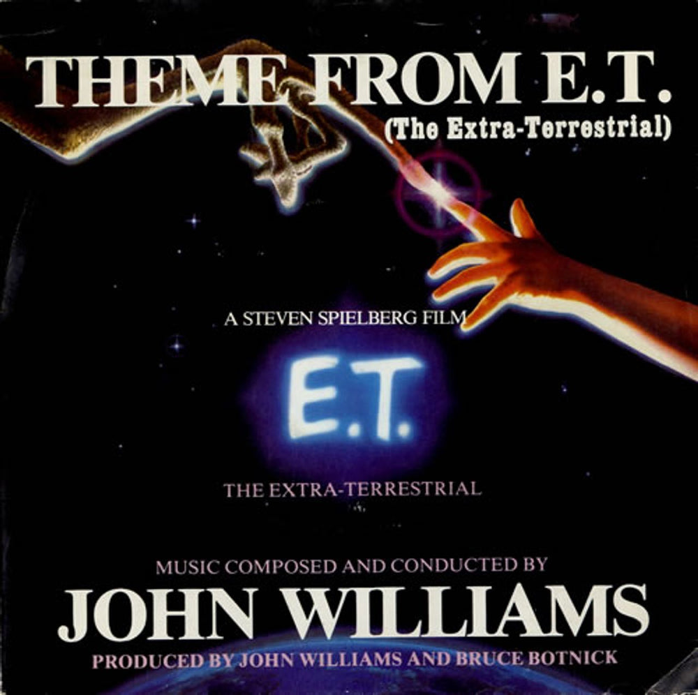 John Williams (Composer) Theme From E.T UK 7" vinyl single (7 inch record / 45) MCA800