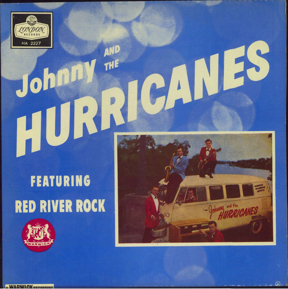 Johnny & The Hurricanes Red River Rock - 2nd UK vinyl LP album (LP record) HA2227