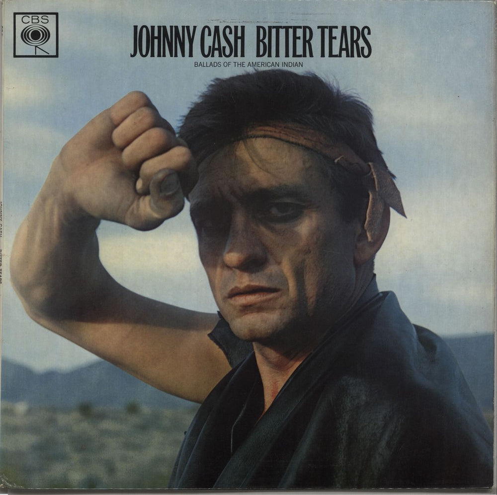 Johnny Cash Bitter Tears - 1st - Mono UK vinyl LP album (LP record) 62463