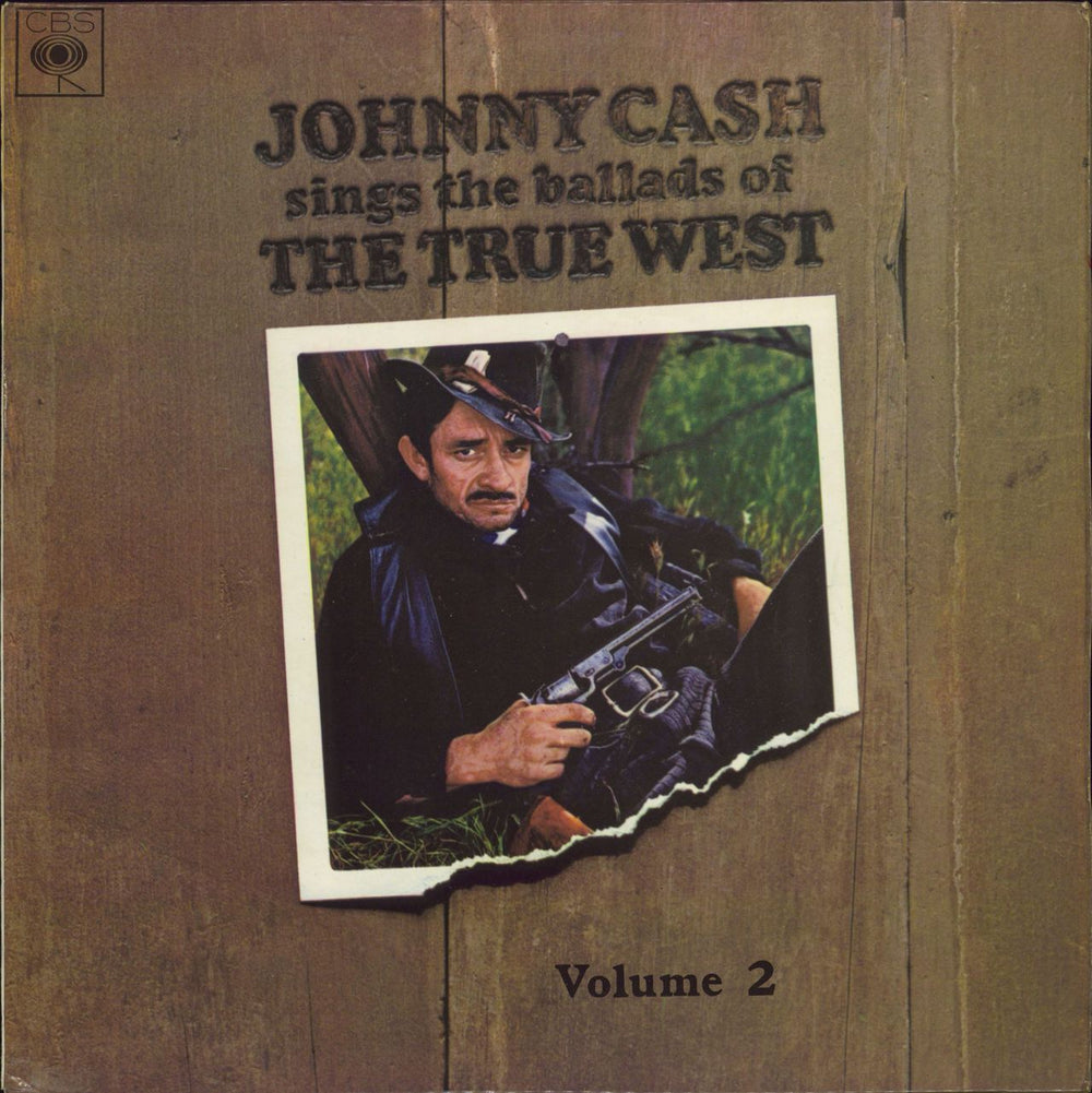 Johnny Cash Johnny Cash Sings The Ballads Of The True West Volume 2 UK vinyl LP album (LP record) 62591