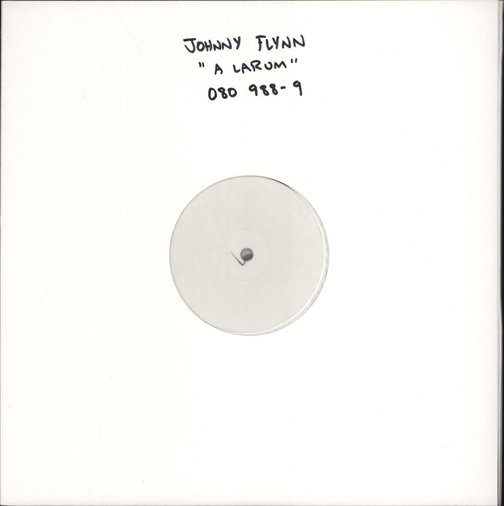 Johnny Flynn A Larum - 180gm Test Pressing UK Promo 2-LP vinyl record set (Double LP Album) 0809889