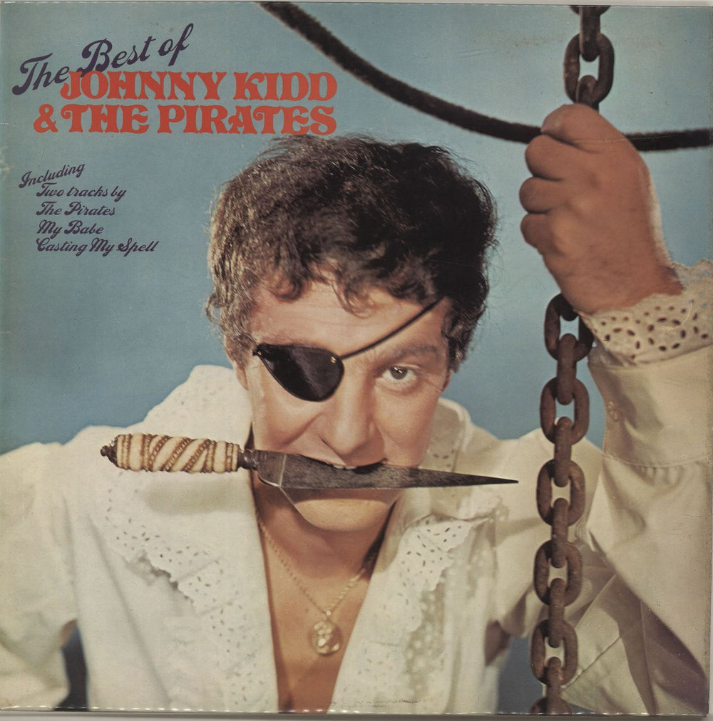 Johnny Kidd & The Pirates The Best Of Johnny Kidd & The Pirates - Lam sleeve UK vinyl LP album (LP record) NUTM12