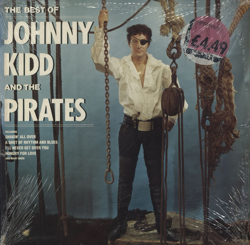 Johnny Kidd & The Pirates The Best Of Johnny Kidd And The Pirates UK vinyl LP album (LP record) EMS1120