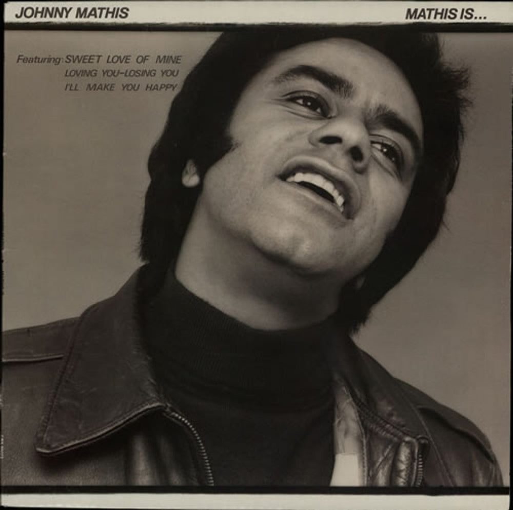 Johnny Mathis Mathis Is... UK vinyl LP album (LP record) 86023