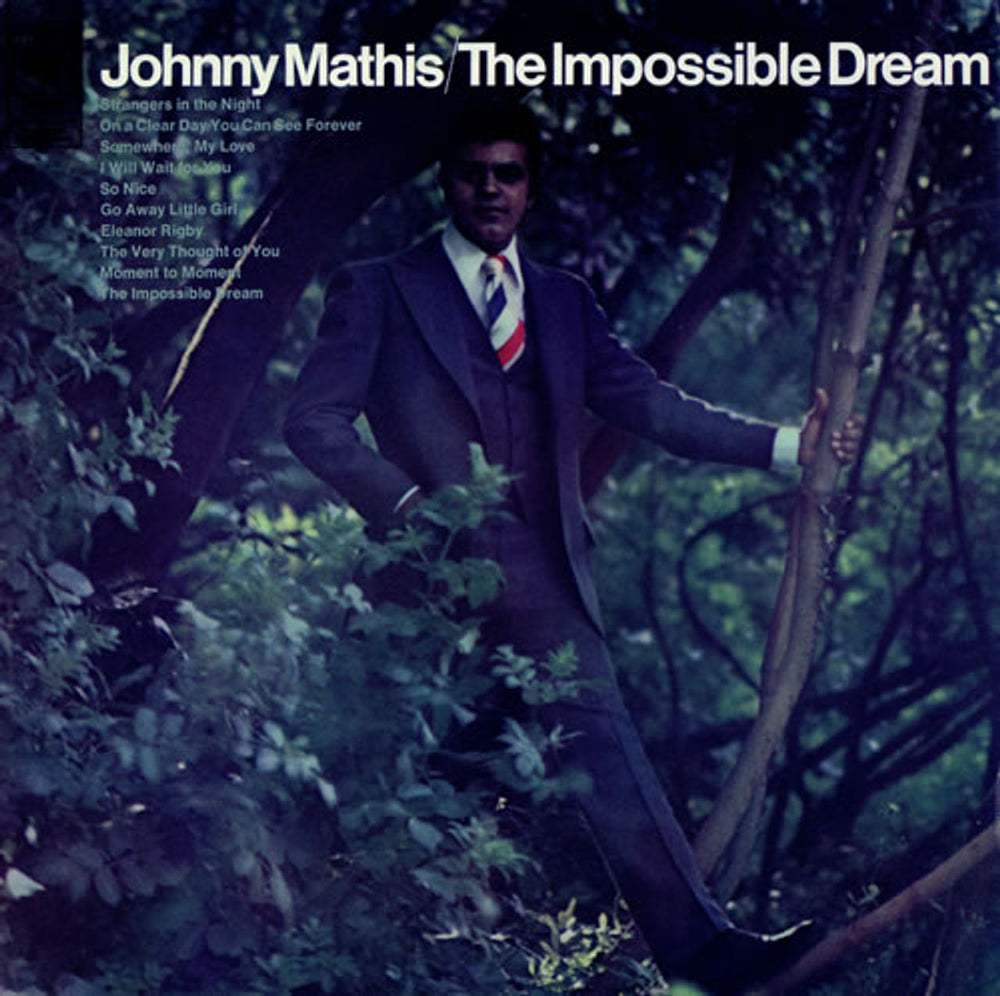 Johnny Mathis The Impossible Dream UK vinyl LP album (LP record) 63718