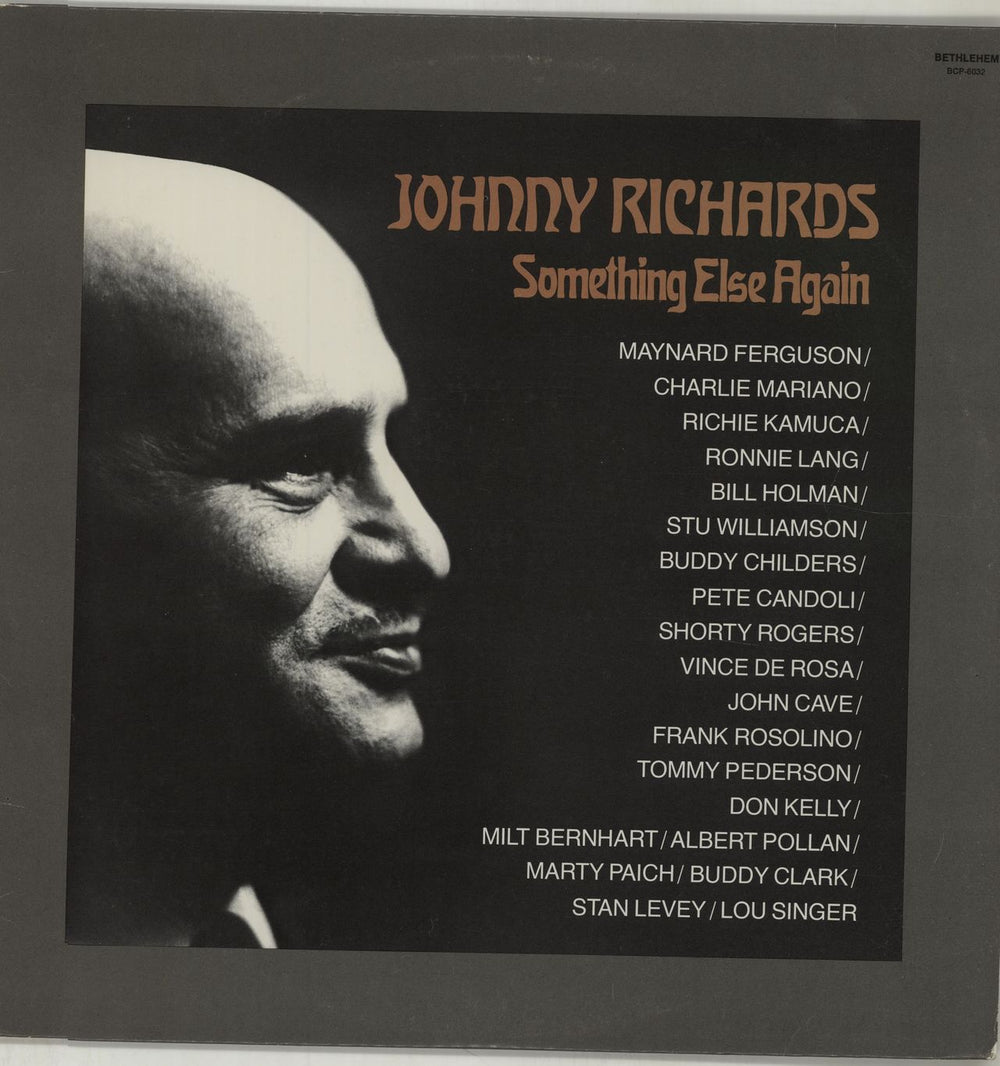 Johnny Richards Something Else Again US vinyl LP album (LP record) BCP-6032