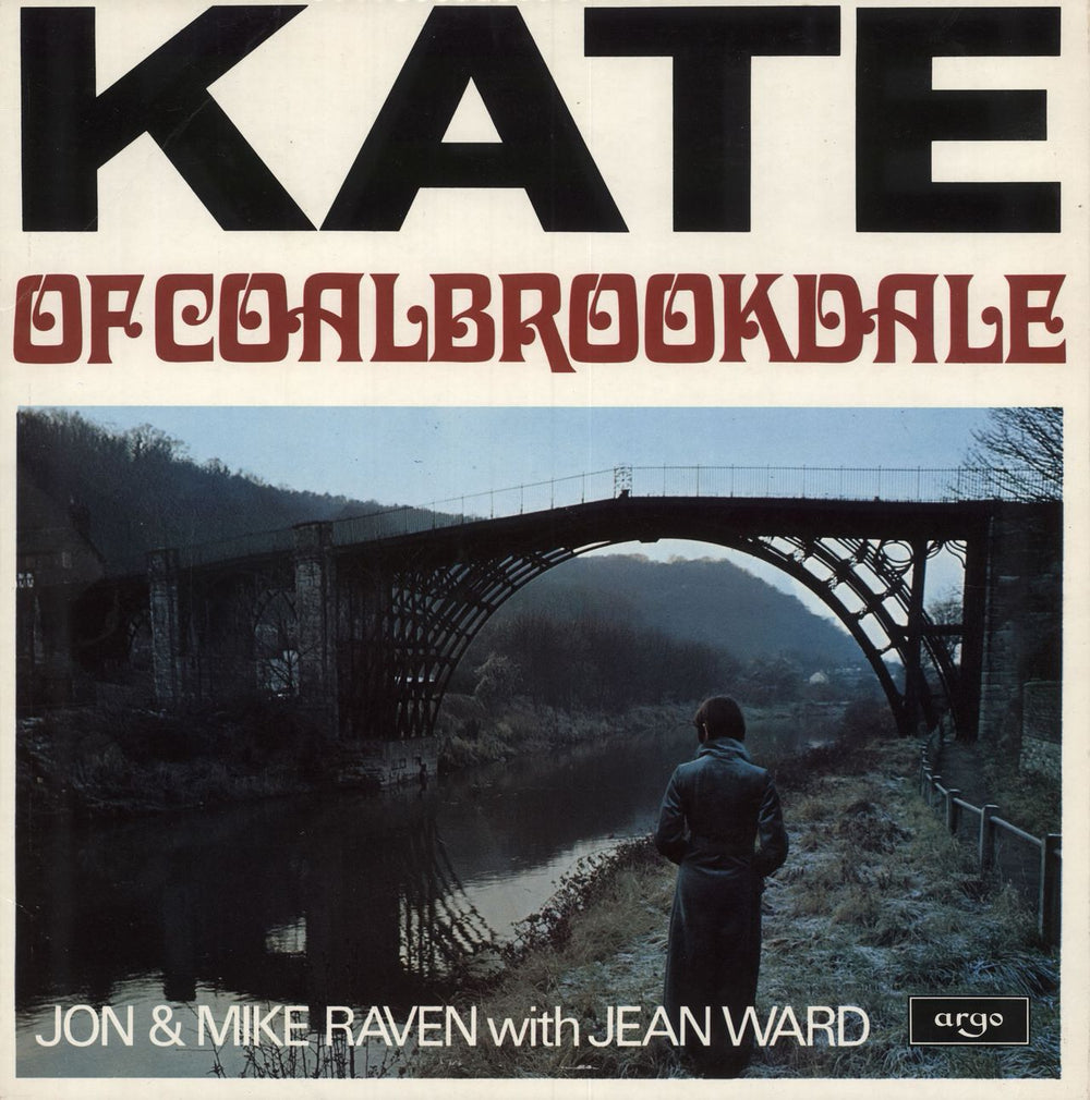 Jon & Mike Raven Kate Of Coalbrookdale - Autographed by Jon Raven UK vinyl LP album (LP record) ZFB29