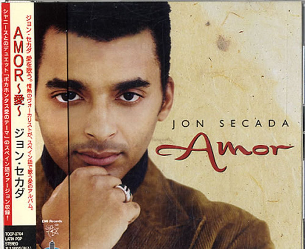 Jon Secada Amor Japanese Promo CD album (CDLP) TOCP-8764