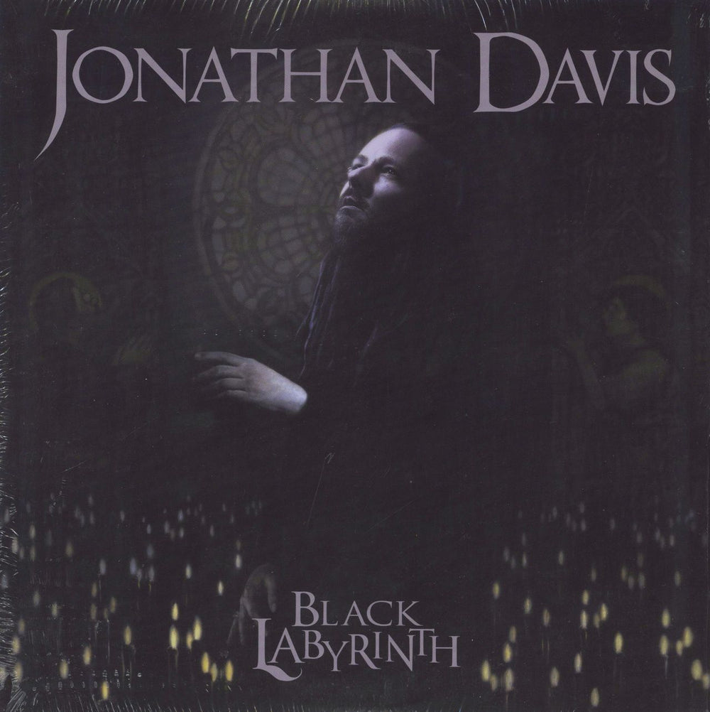 Jonathan Davis Black Labyrinth - Marble Smoke Vinyl US 2-LP vinyl record set (Double LP Album)