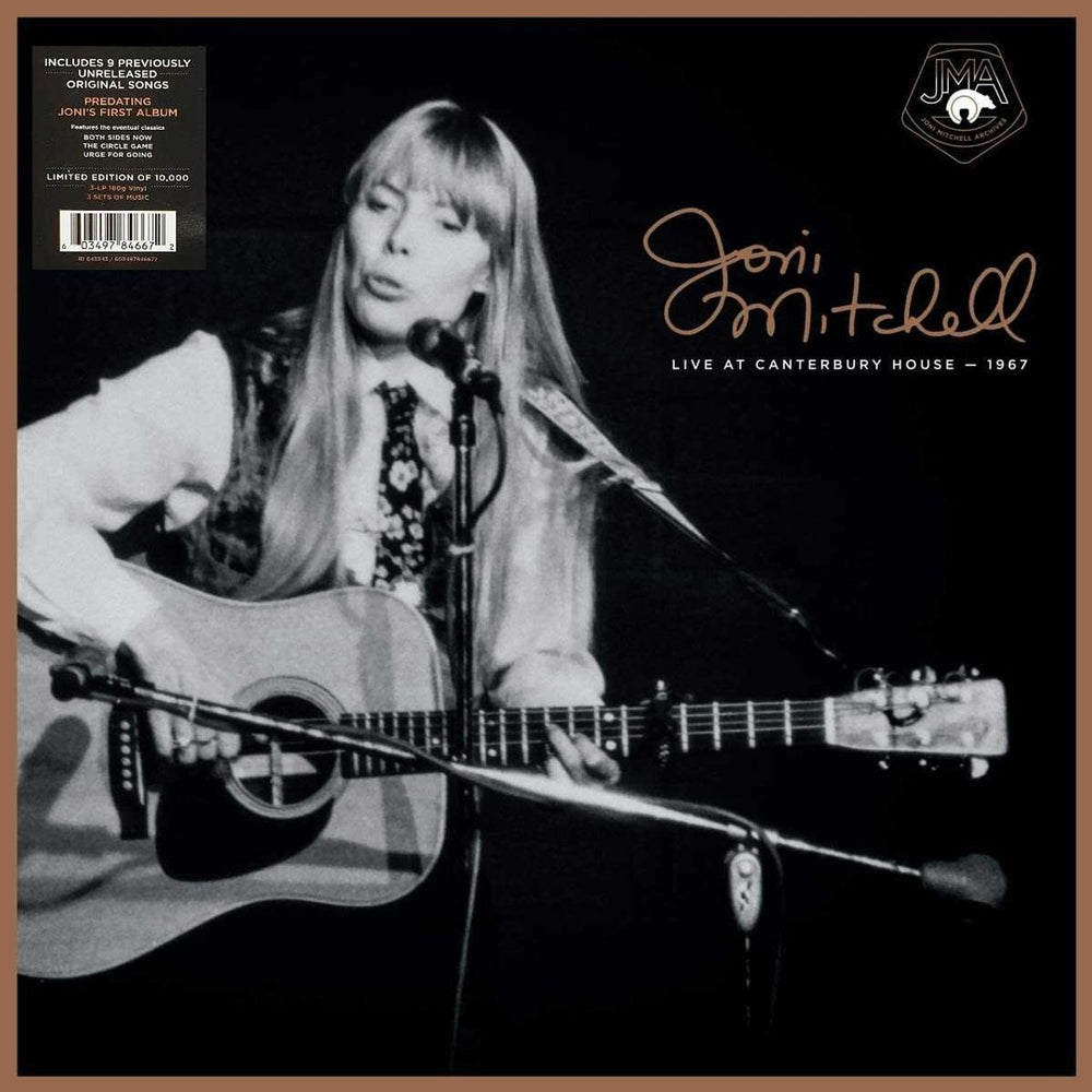 Joni Mitchell Live at Canterbury House – 1967 - 180 Gram - Sealed UK 3-LP vinyl record set (Triple LP Album) R1643343