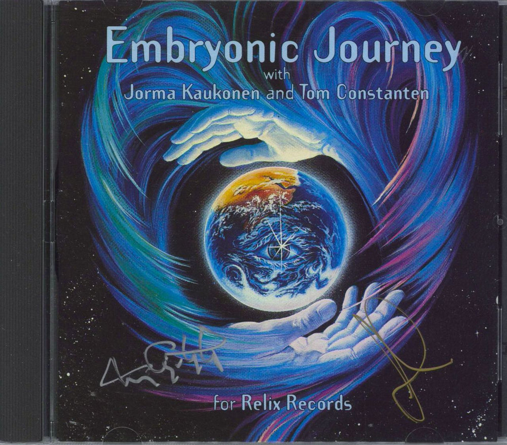 Jorma Kaukonen Embryonic Journey - Autographed US CD album (CDLP) RRCD2067
