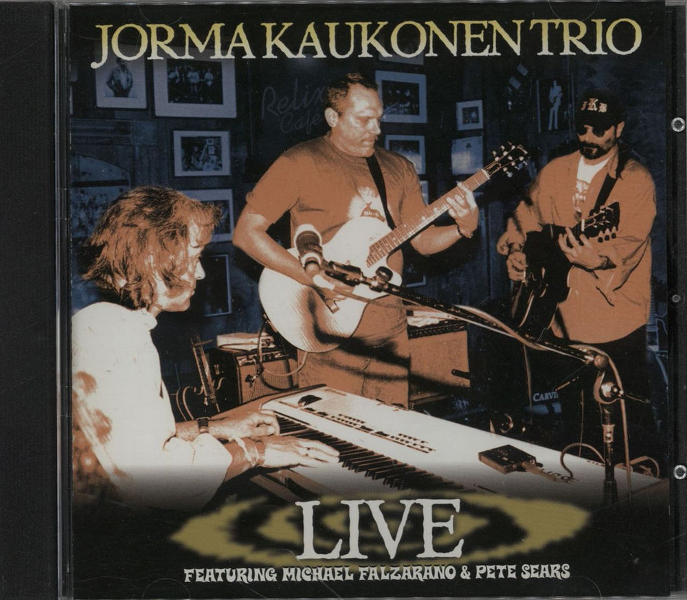 Jorma Kaukonen Live US CD album (CDLP) RRCD2110