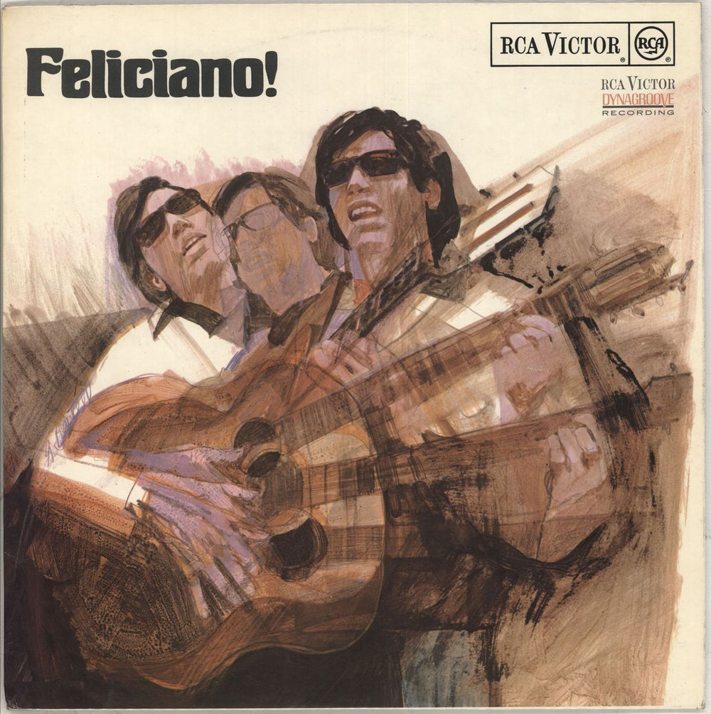 José Feliciano Feliciano! UK vinyl LP album (LP record) SF7946