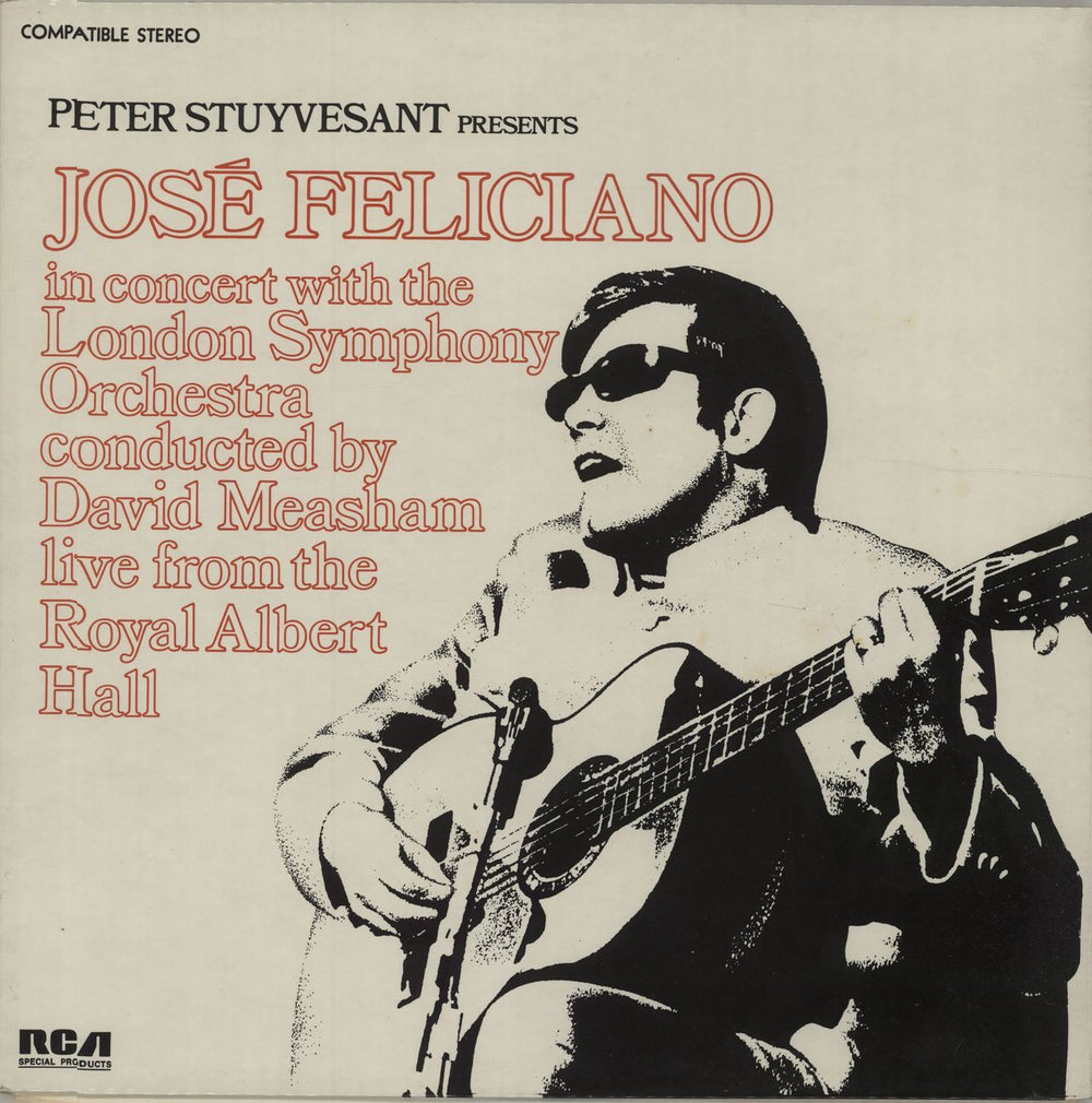 José Feliciano Jose Feliciano Live UK vinyl LP album (LP record) PS101