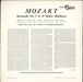Josef Suk (1929-2011) Mozart: Serenade No. 7 in D Major (Haffner) UK vinyl LP album (LP record)
