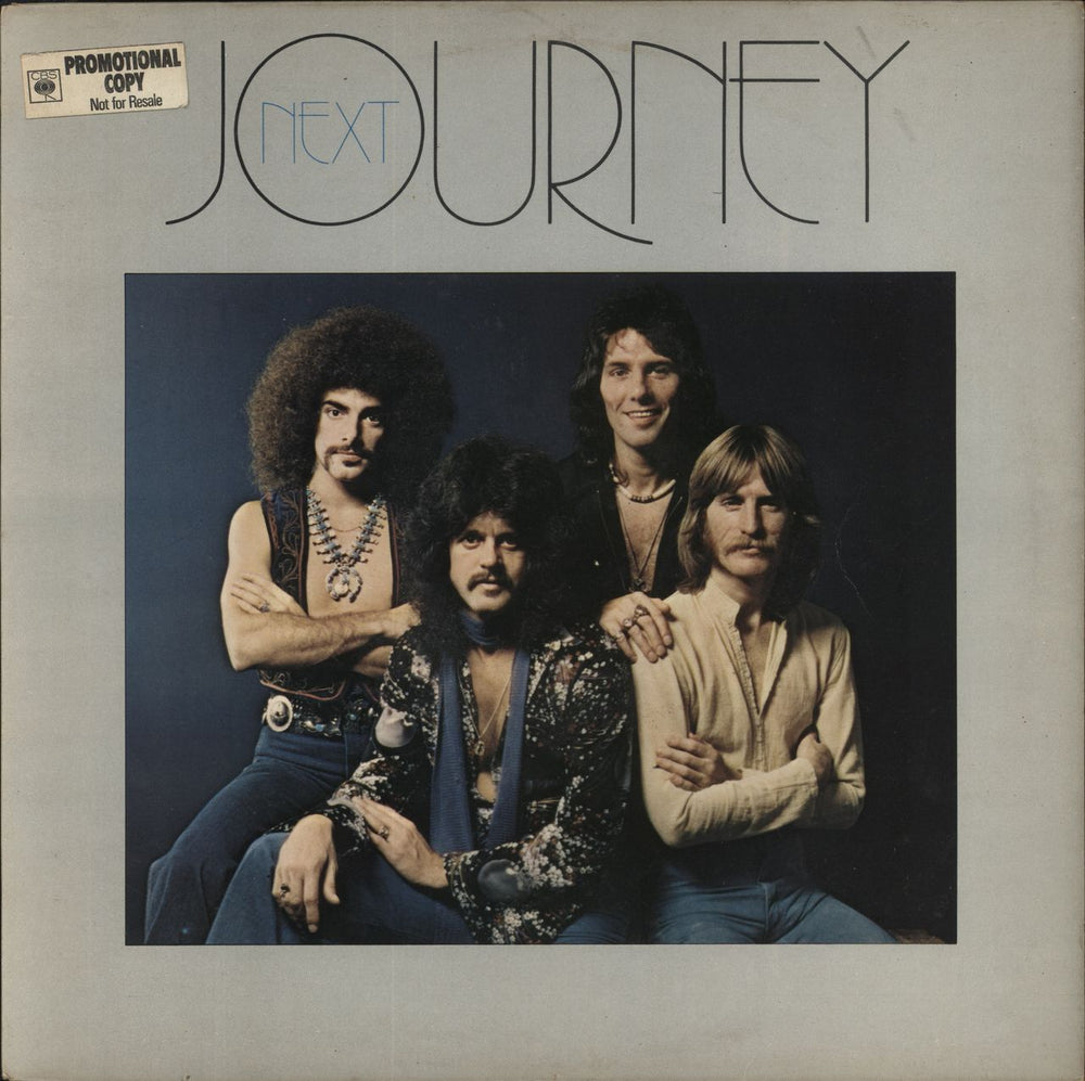 Journey Next UK Promo vinyl LP album (LP record) S81554