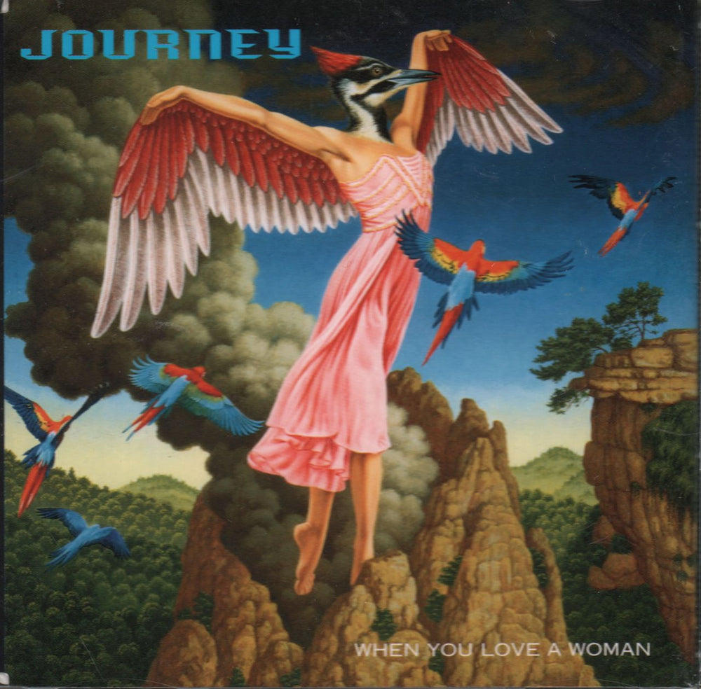 Journey When You Love A Woman Japanese Promo CD single (CD5 / 5") XDCS-93239