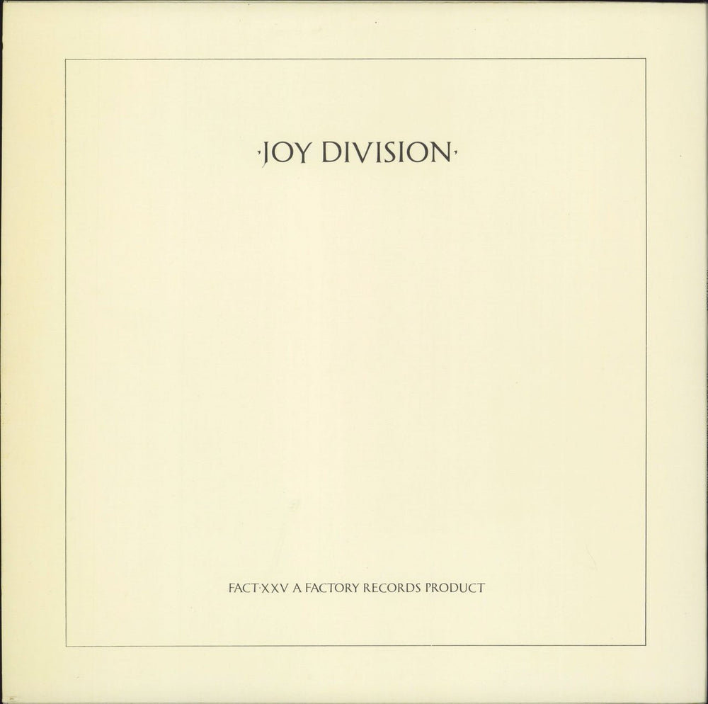 Joy Division Closer - Red UK vinyl LP album (LP record)