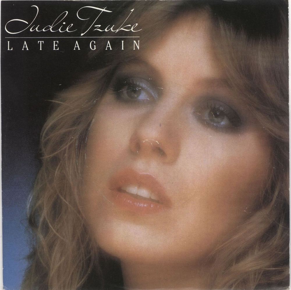 Judie Tzuke Late Again UK 7" vinyl single (7 inch record / 45) CHS2627