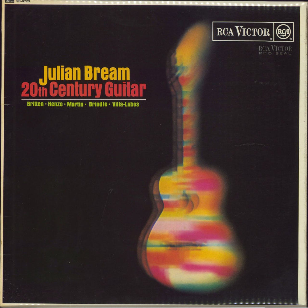 Julian Bream 20th Century Guitar UK vinyl LP album (LP record) SB-6723