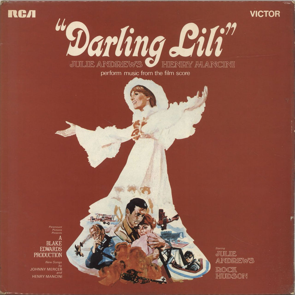 Julie Andrews Darling Lili UK vinyl LP album (LP record) SF8138