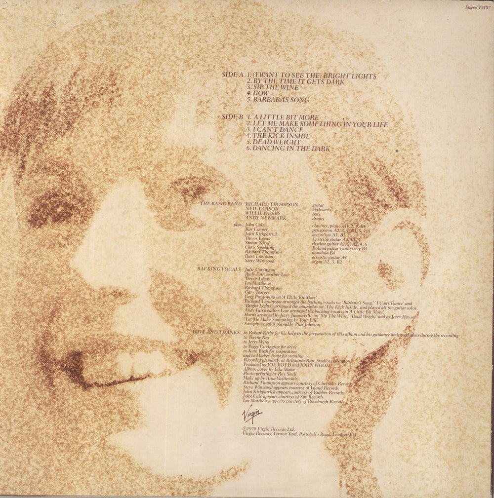 Julie Covington Julie Covington UK vinyl LP album (LP record)