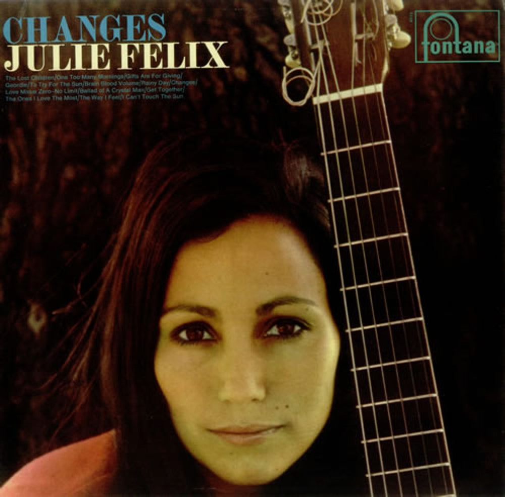 Julie Felix Changes UK vinyl LP album (LP record) TL5368