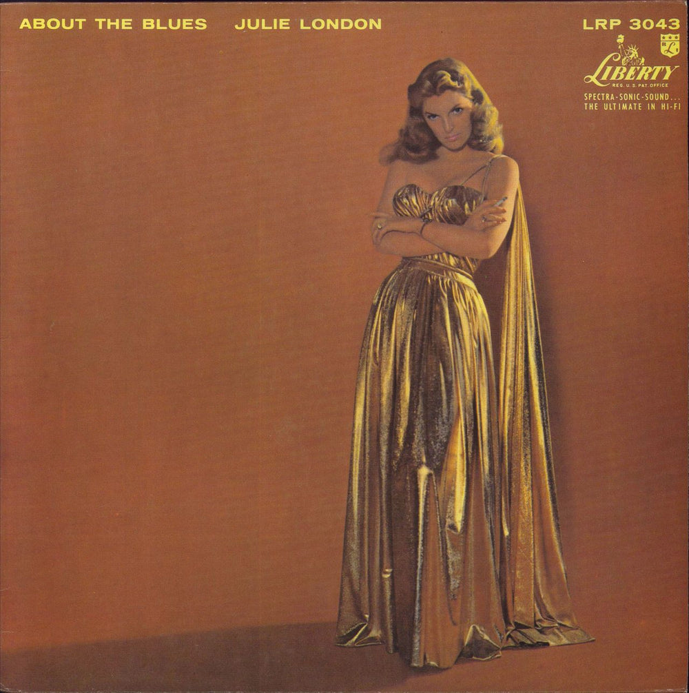 Julie London About The Blues French vinyl LP album (LP record) 1547741