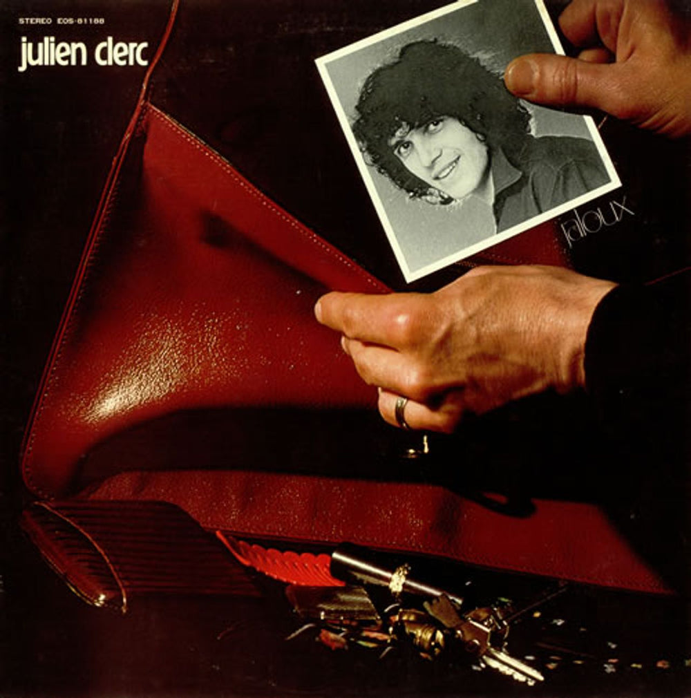 Julien Clerc Jaloux Japanese Promo vinyl LP album (LP record) EOS-81188