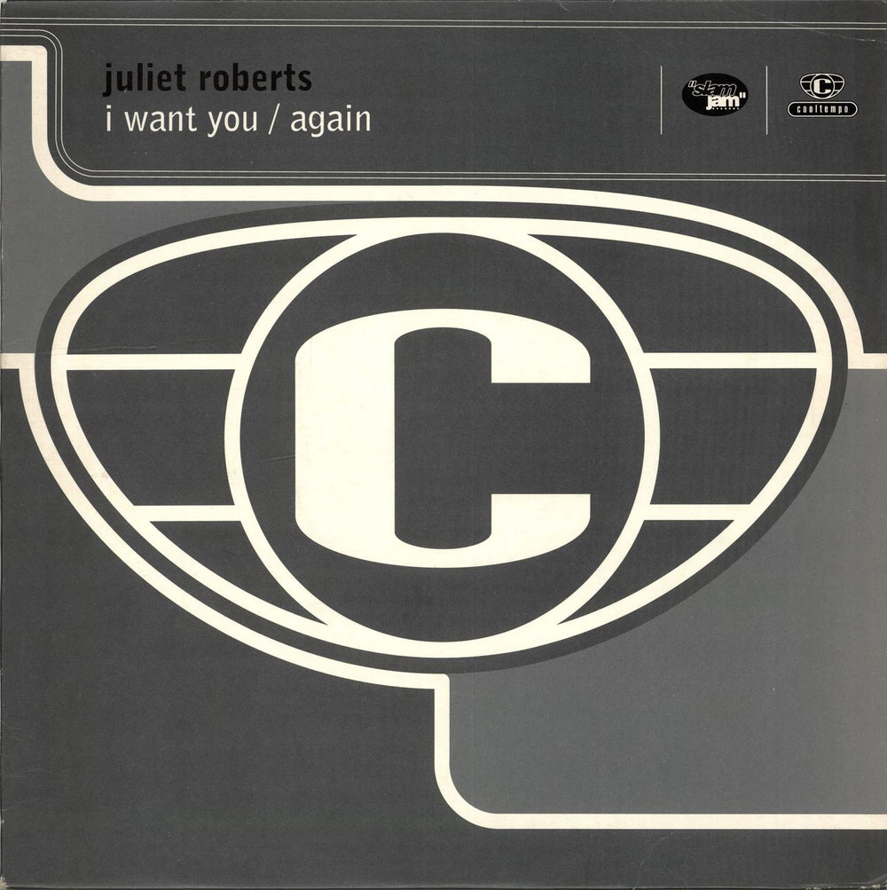 Juliet Roberts I Want You / Again UK Promo 12" vinyl single (12 inch record / Maxi-single) 12COOLDJ285