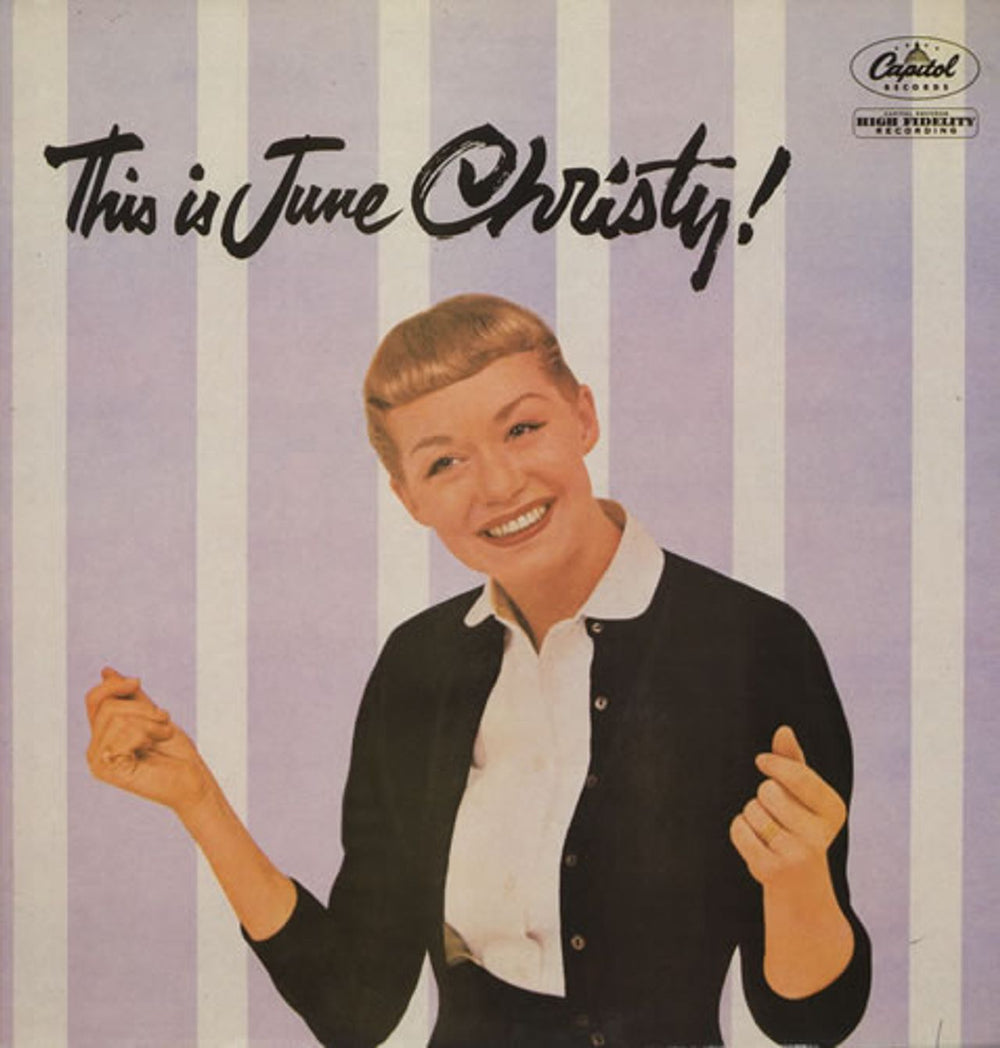 June Christy This Is June Christy UK vinyl LP album (LP record) CAPS2600511