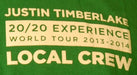 Justin Timberlake 20/20 Experience World Tour 2013-2014 UK t-shirt JTLTSEX613702