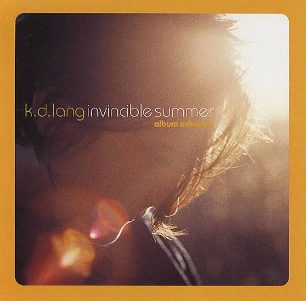 K.D. Lang Invincible Summer US Promo CD album (CDLP) 2A47605B