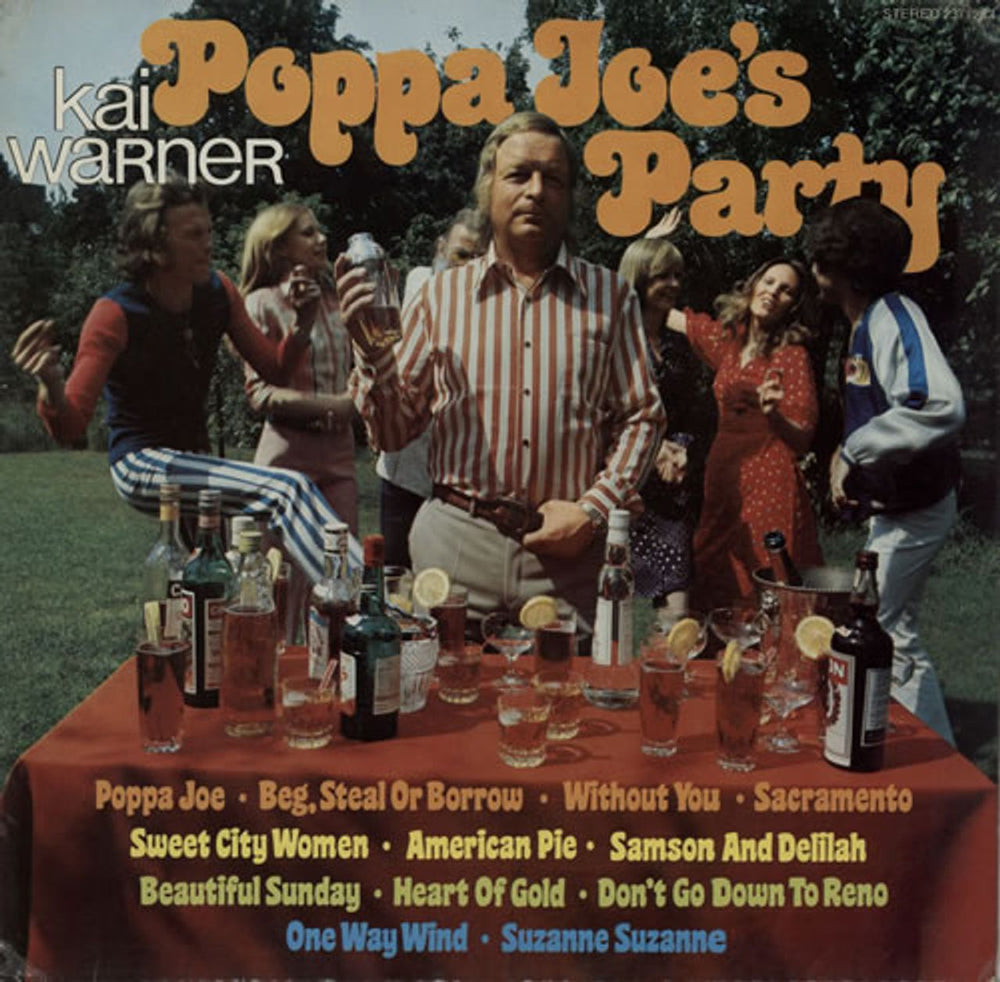 Kai Warner Poppa Joe's Party German vinyl LP album (LP record) 2371282