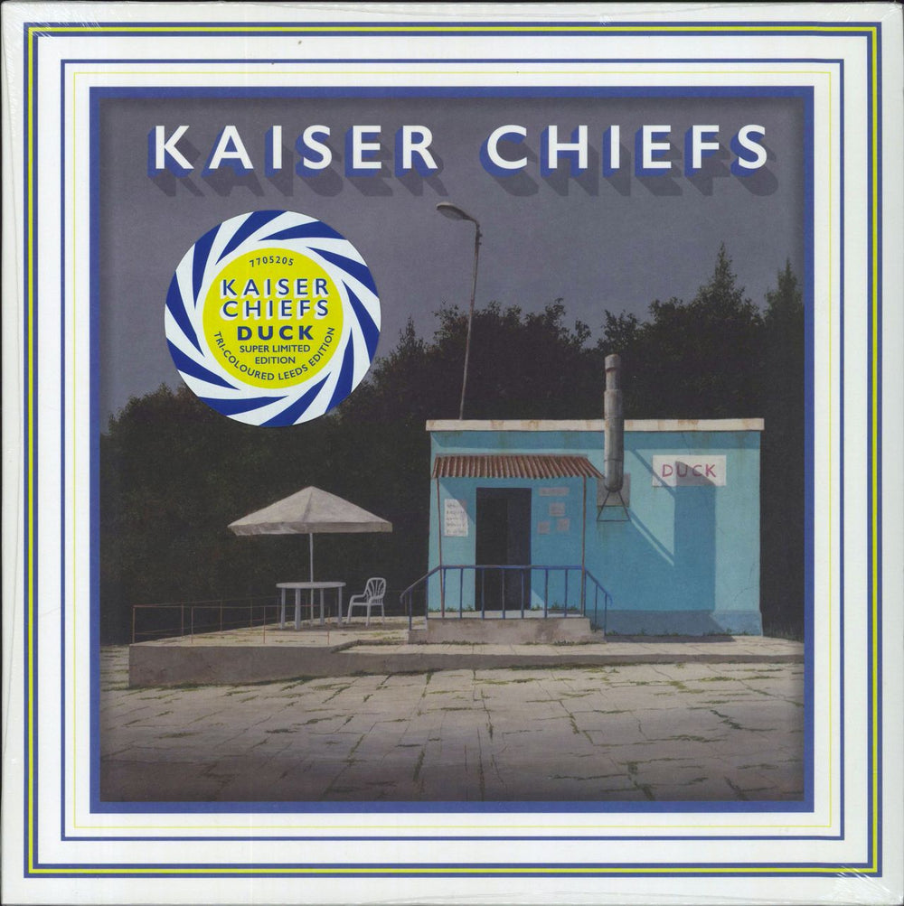 Kaiser Chiefs Duck - Tri-Coloured Leeds Edition Vinyl UK vinyl LP album (LP record) 7705205