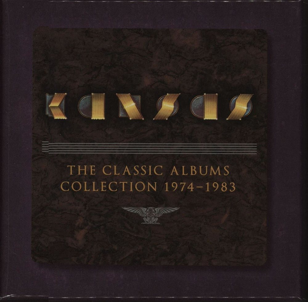 Kansas The Classic Albums Collection 1974-1983 UK CD Album Box Set 88697873272