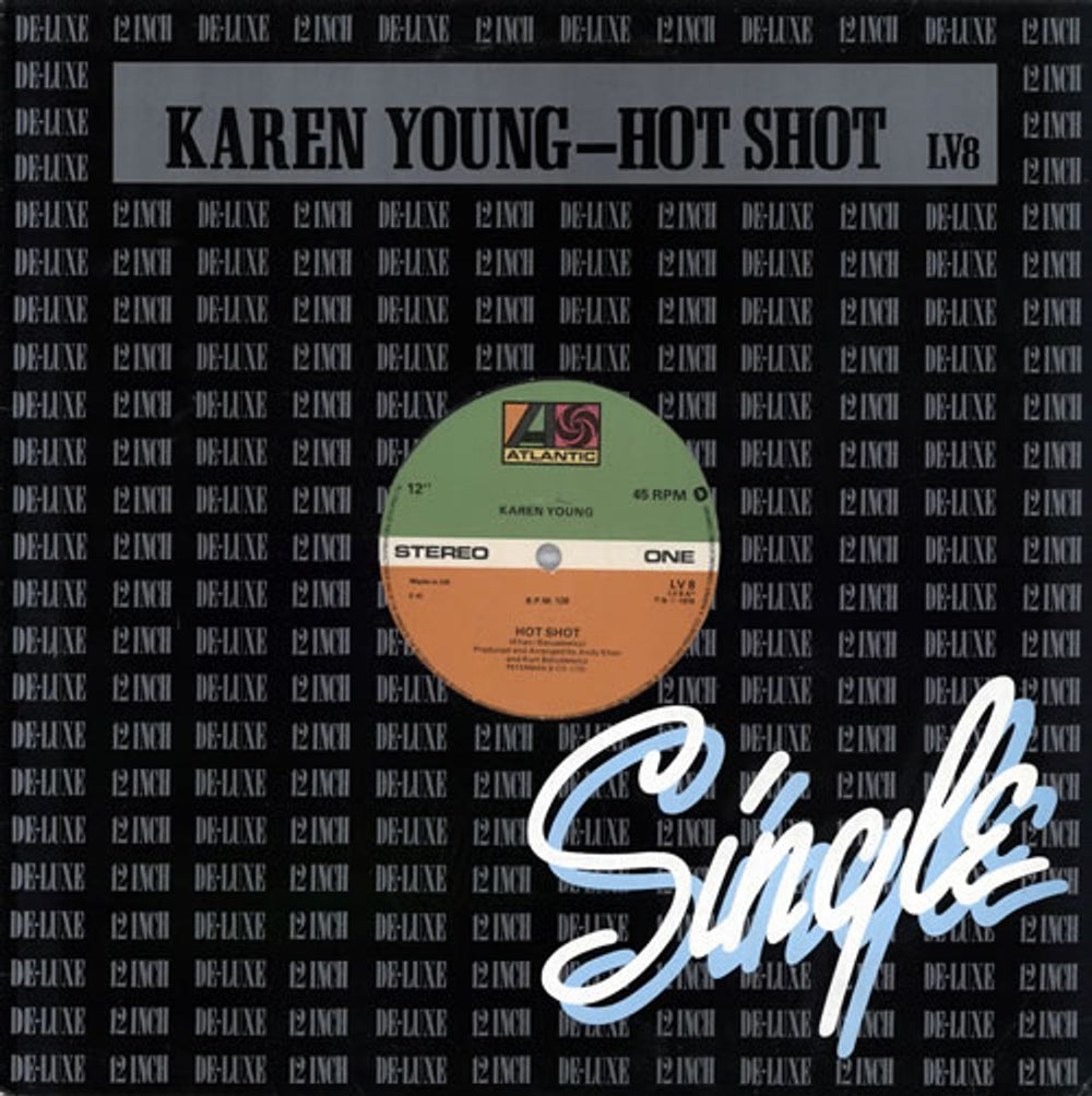 Karen Young (US) Hot Shot UK 12" vinyl single (12 inch record / Maxi-single) LV8