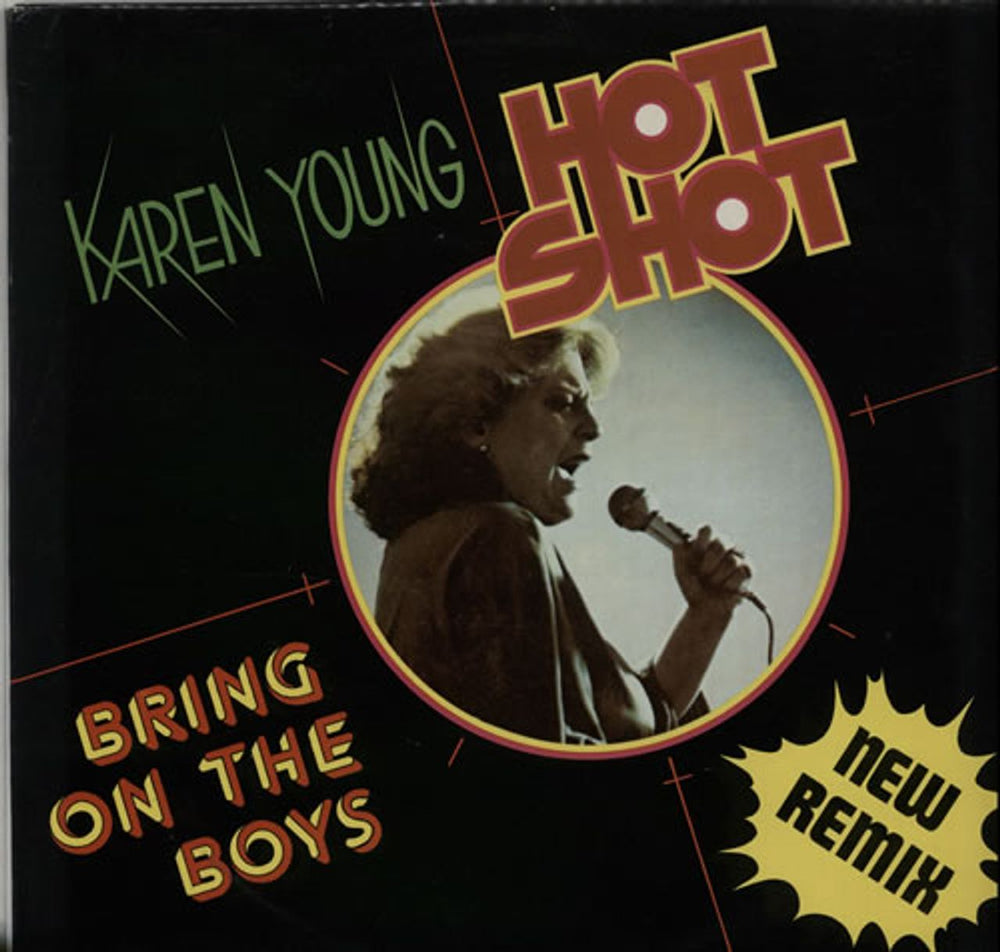 Karen Young (US) Hot Shot UK vinyl LP album (LP record) K50551